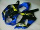 01-03 Bleu GSXR 600/750 Carénage Moto