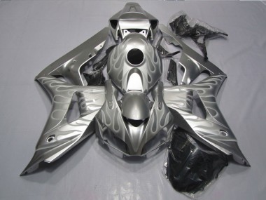 06-07 Argent Flamme CBR1000RR Carénage Moto