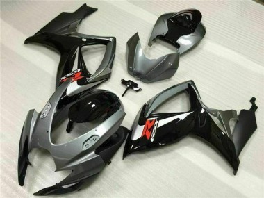 06-07 Argent Gris GSXR 600/750 Carénage Moto