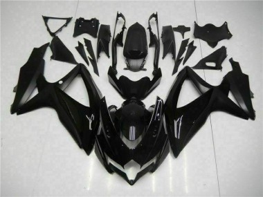 08-10 Noir GSXR 600/750 Kit Carénages Motos Complet