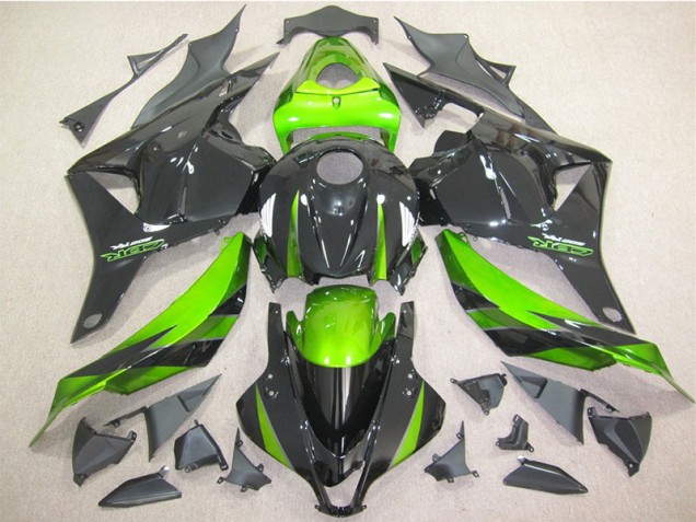 09-12 Noir Vert CBR600RR Carrosserie Moto